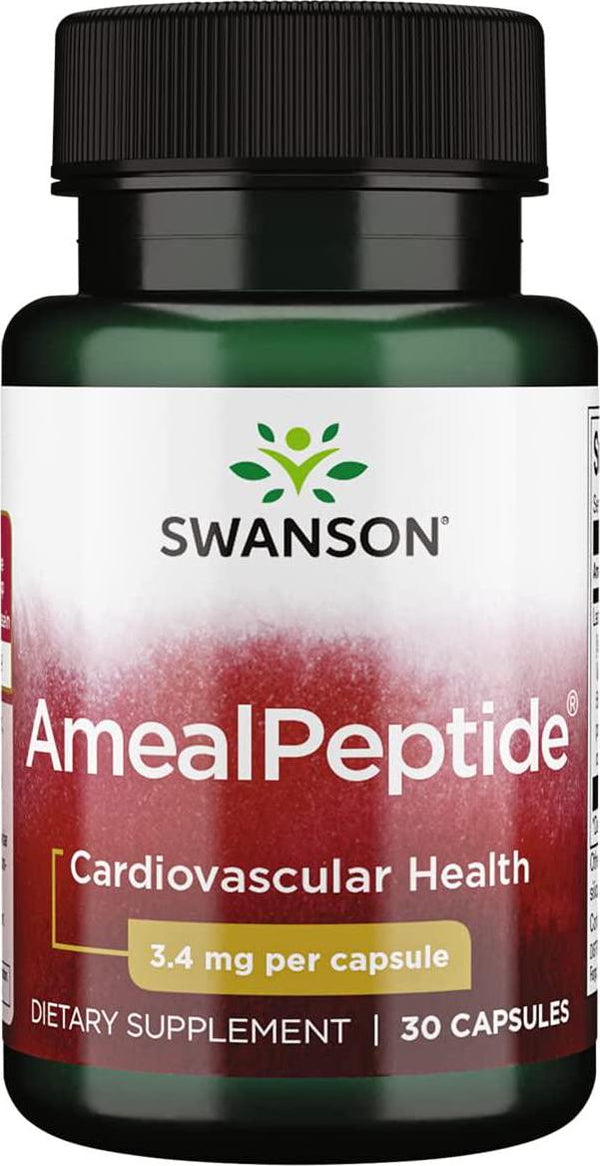Swanson Amino Acid Amealpeptide 3.4 Milligrams 30 Capsules
