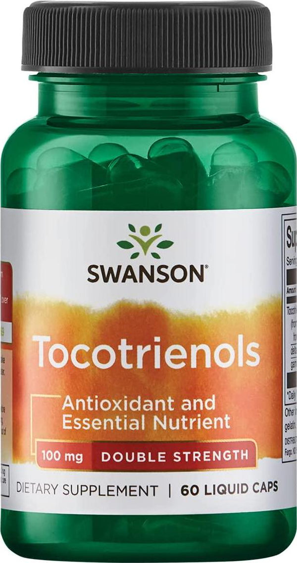 Swanson Double Strength Tocotrienols 100 Milligrams 60 Liq Capsules