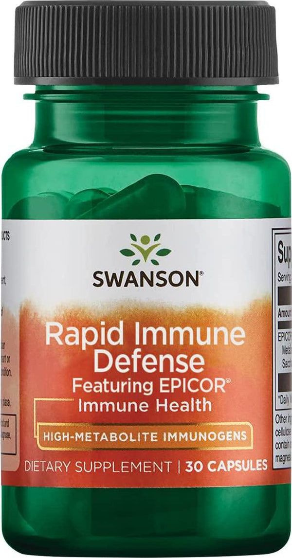 Swanson Epicor High-Metabolite Immunogens Capsules, 500 mg, 30-Count