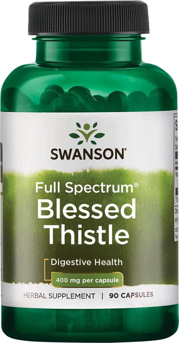 Swanson Full Spectrum Blessed Thistle 400 Milligrams 90 Capsules