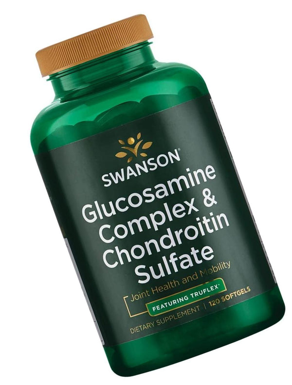 Swanson Glucosamine Complex and Chondroitin Sulfate 500/400 Milligrams 120 Sgels