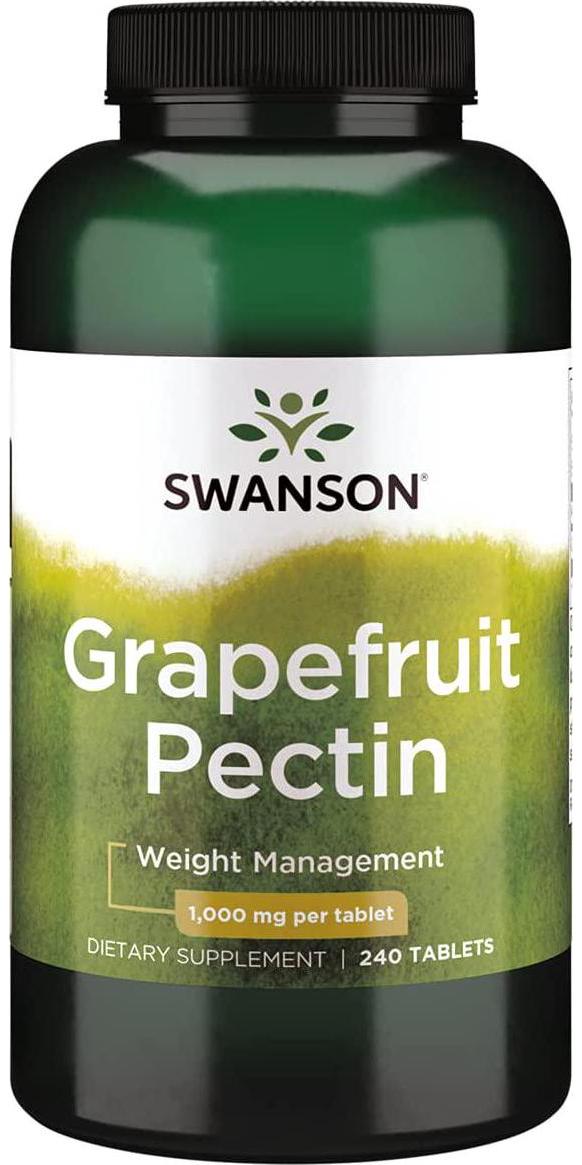 Swanson Grapefruit Pectin 1000 Milligrams 240 Tabs