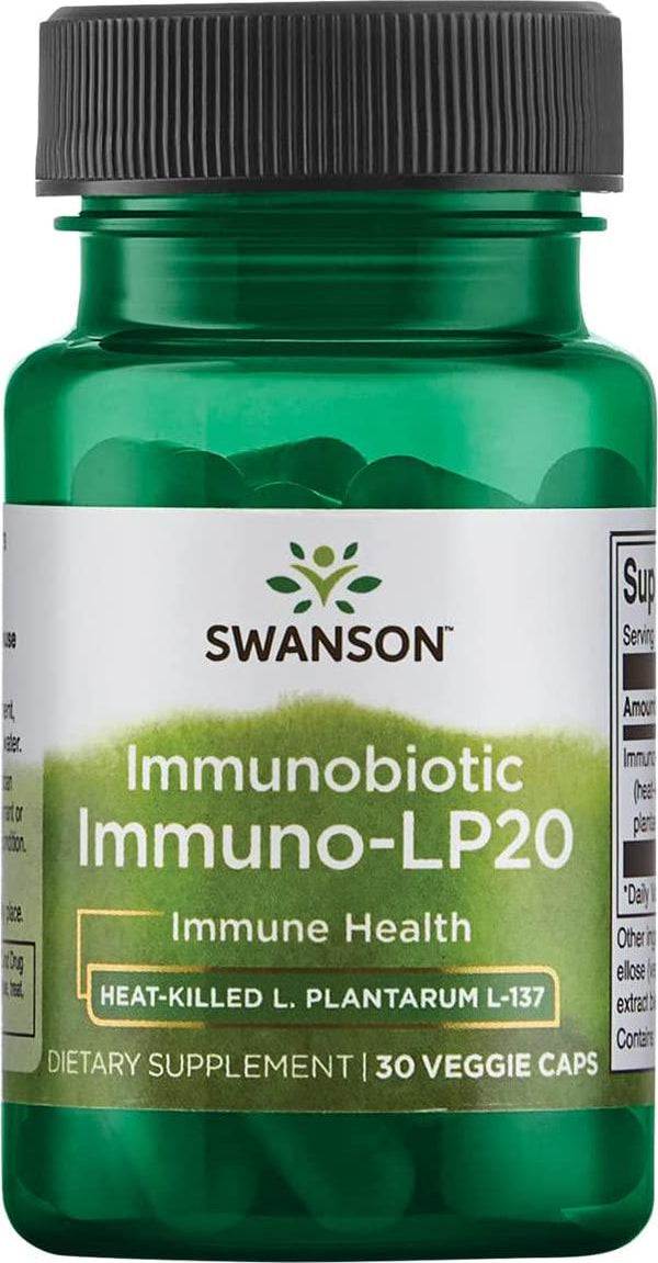 Swanson Immunobiotic Immuno-Lp20 50 Milligrams 30 Veg Capsules