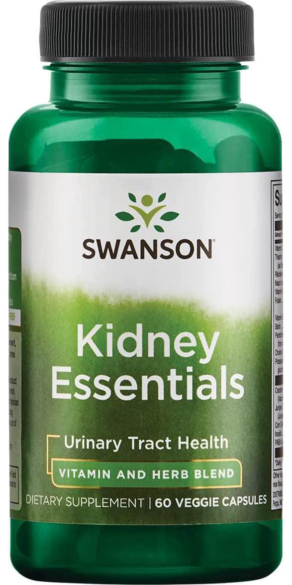 Swanson Kidney Essentials 60 Veg Capsules