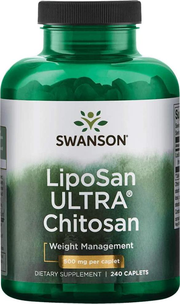 Swanson Liposan Ultra Chitosan 500 mg 240 Cplts