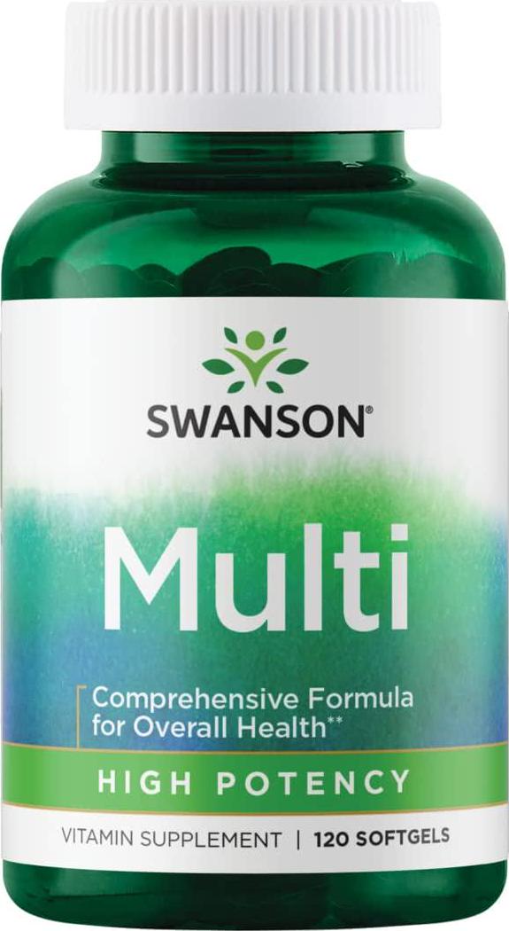 Swanson Multi High Potency 120 Sgels