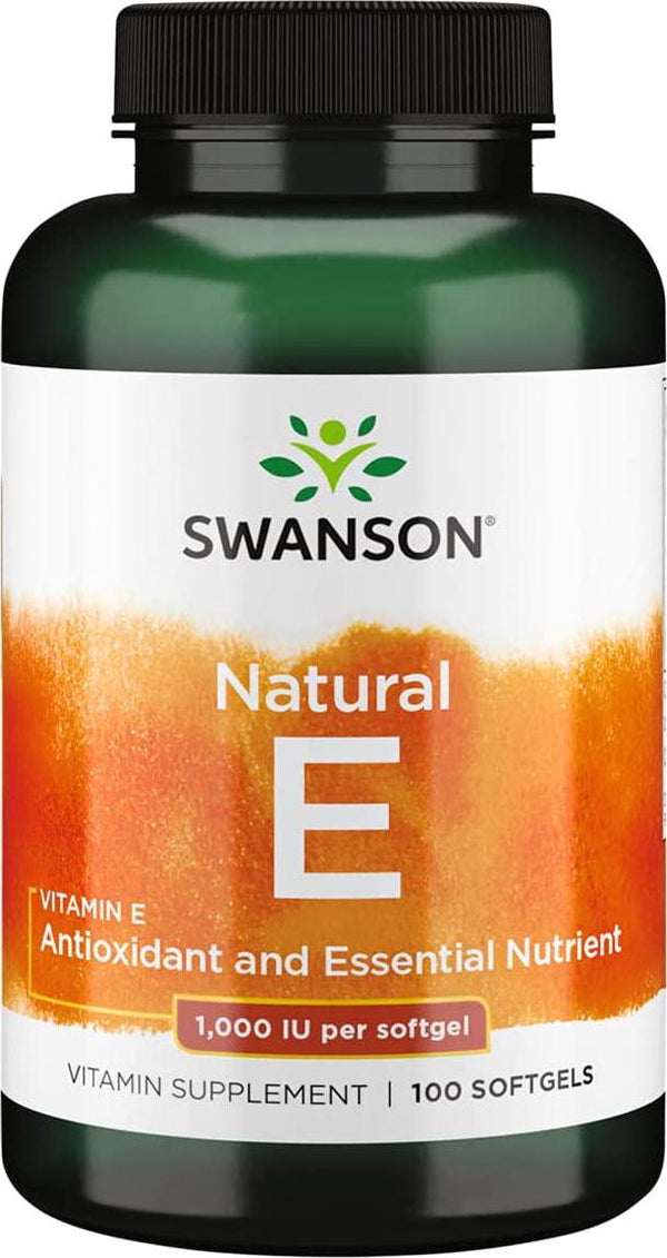Swanson Natural Vitamin E 1000 Iu (671.10 Milligrams) 100 Sgels