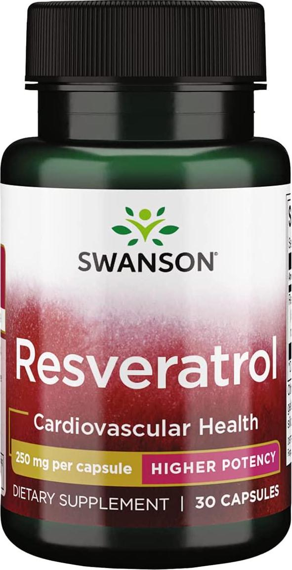 Swanson Resveratrol 250 250 Milligrams 30 Capsules