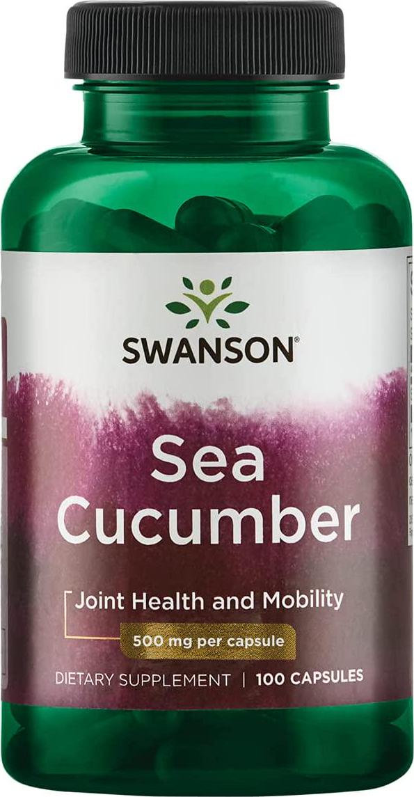 Swanson Sea Cucumber 500 Milligrams 100 Capsules