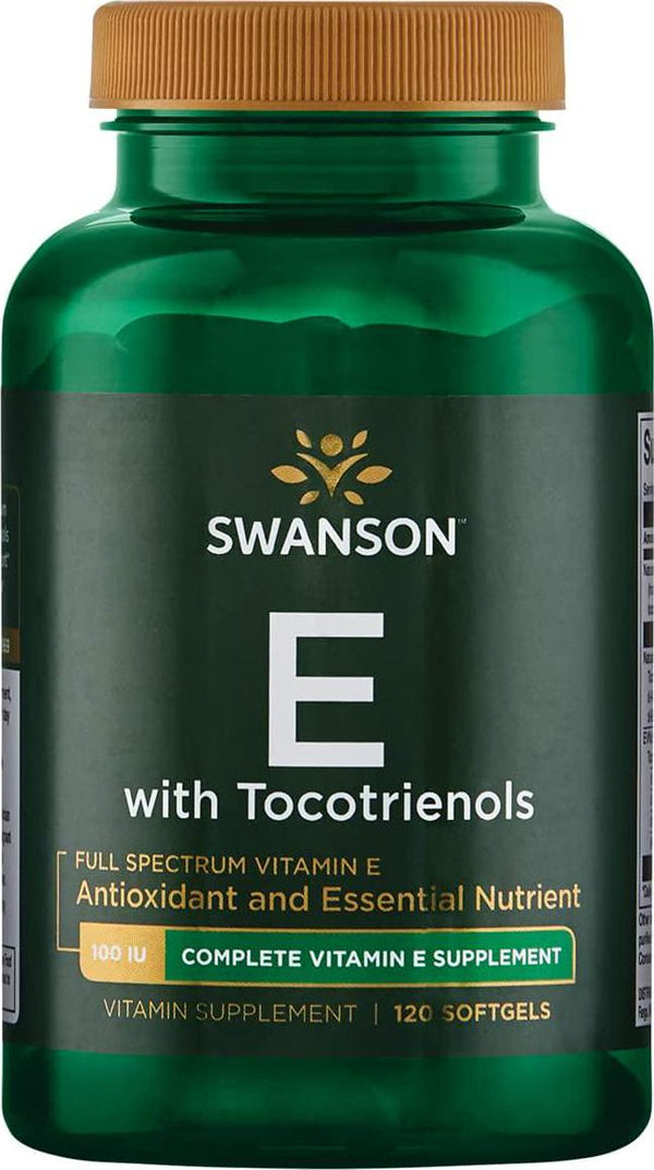 Swanson Ultra Full Spectrum E with Tocotrienols 120 Softgels