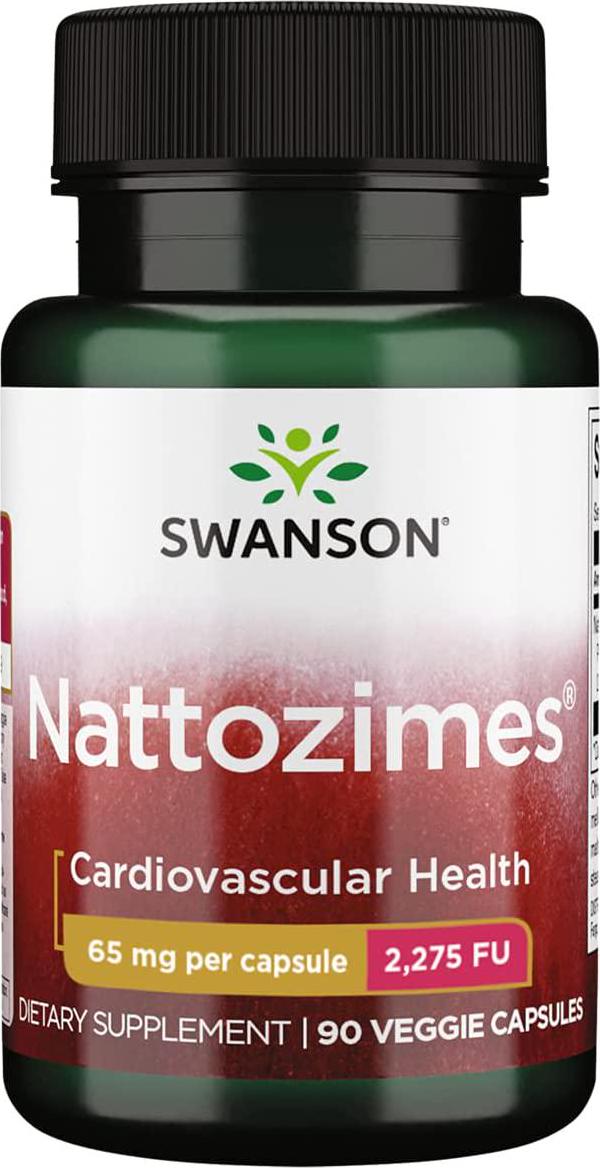 Swanson Ultra Nattozimes 65mg 2275 FU 90 Veggie Capsules
