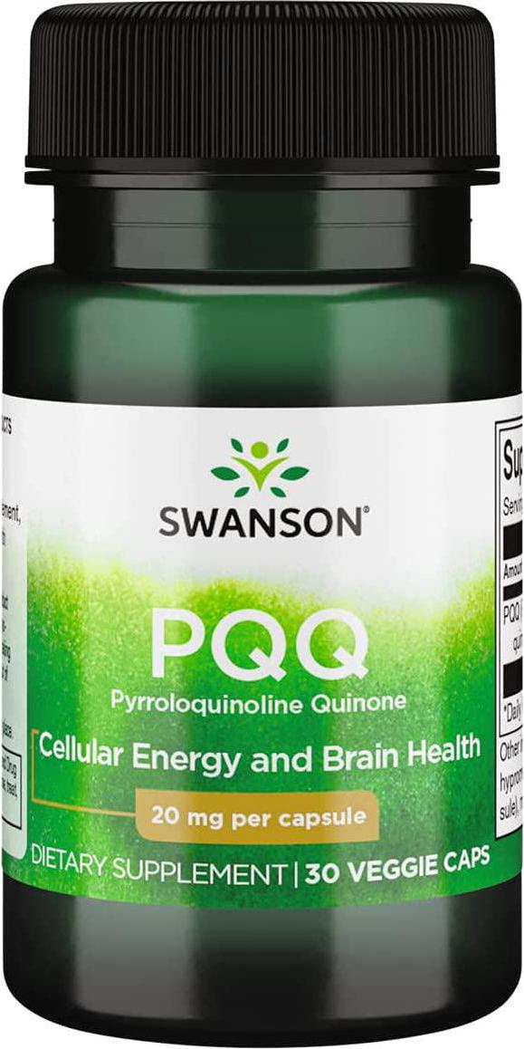 Swanson Ultra PQQ Pyrroloquinoline Quinone 20 mg 30 Veggie Capsules