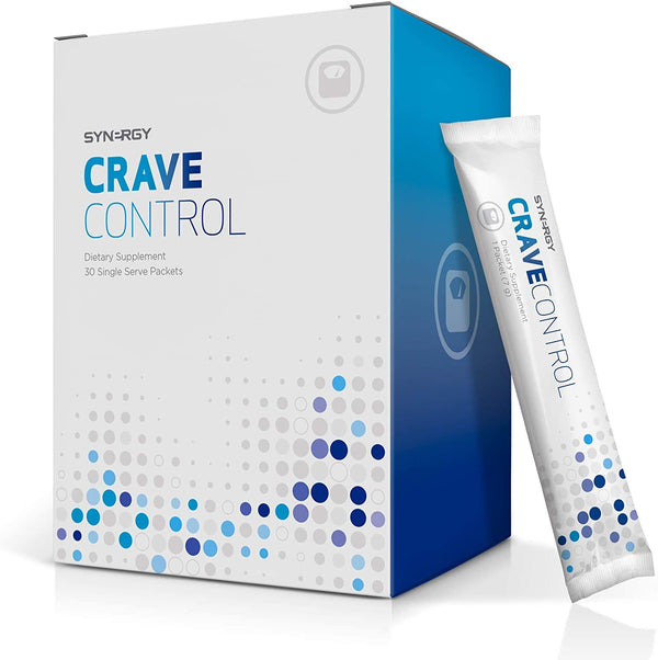 Synergy Crave Control Dietary Supplement - Reduces Craving and Unhealthy Snacking - 30 Packets