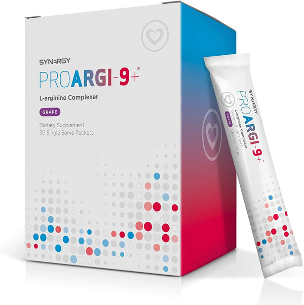 Synergy ProArgi-9 Plus L-Arginine Complexer Dietary Supplement - Grape - 30 Packets