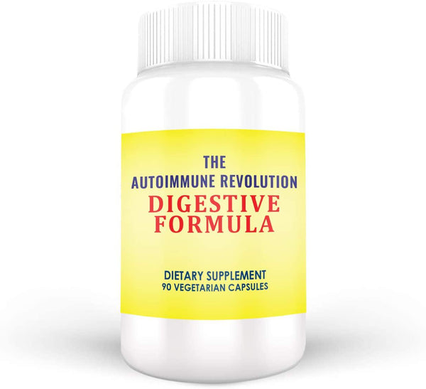 The Autoimmune Revolution Digestive Formula with Betaine HCl + Pepsin - Supports Nutrient Absorption and Digestive Health - Non GMO and Gluten Free (90 Capsules)