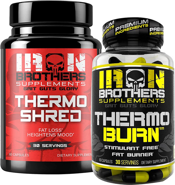Thermogenic Fat Burners and Stimulant Free Fat Burner Bundle for Men/Women | Strong Appetite Suppressant for Weight Loss Management | Metabolism Booster | Belly Fat Burner | Keto Pills |