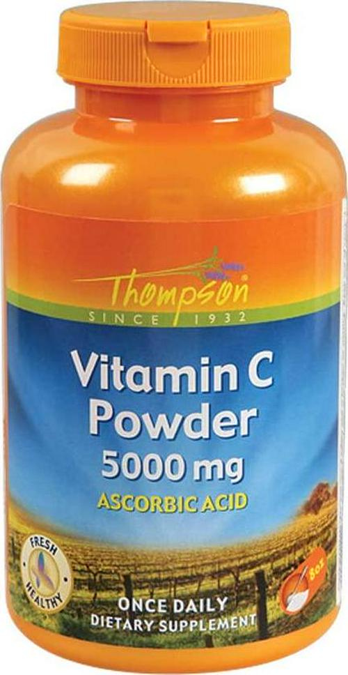 Thompson Vitamin C Powder -- 5000 mg - 8 oz
