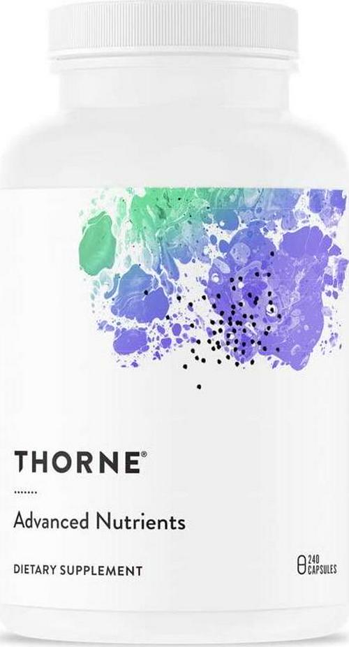 Thorne Advanced Nutrients - Advanced Multi-Vitamin-Mineral Supplement to Support Foundational System, Healthy Aging, and Eye Health - Gluten-Free, Soy-Free, Dairy-Free - 30 Servings