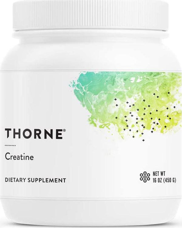 Thorne Creatine - Amino Acid Creatine Powder - Supports Muscle Performance, Cellular Energy Production and Cognitive Function - Gluten-Free - Unflavored - NSF Certified for Sport - 16 Oz - 90 Servings