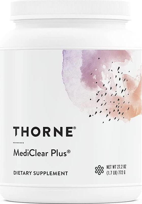 Thorne Mediclear Plus - Rice and Pea Protein Powder with a Multi-Vitamin/Mineral Profile to Support Detox, Cleanse, and Liver Detoxification - Gluten-Free, Dairy-Free - 27.2 Oz - 21 Servings