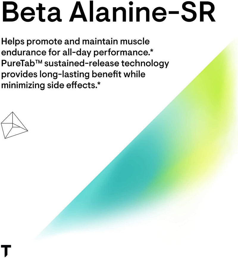 Thorne Research - Beta Alanine-SR with CarnoSyn - Sustained-Release Amino Acid for Muscle Endurance - NSF Certified for Sport - 120 Tablets