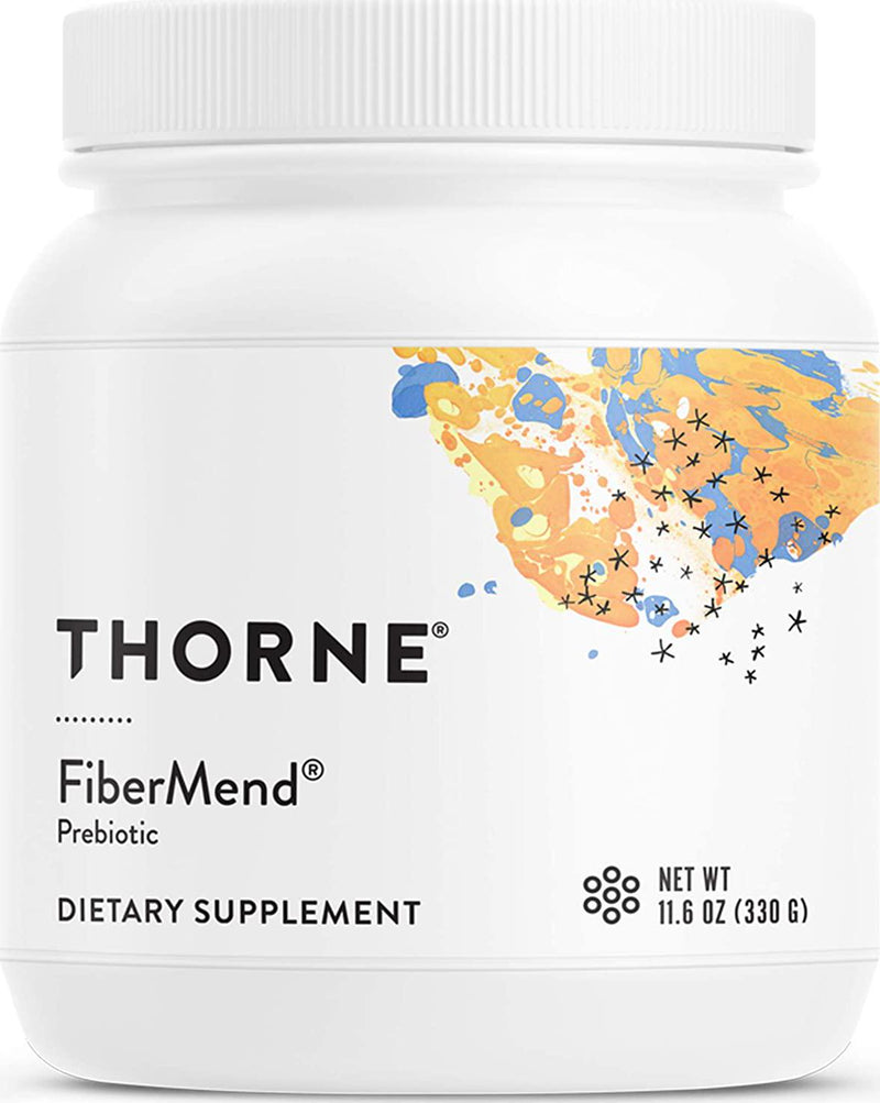 Thorne Research - FiberMend - Prebiotic Fiber Powder to Help Maintain Regularity and Balanced GI Flora - 11.6 Oz