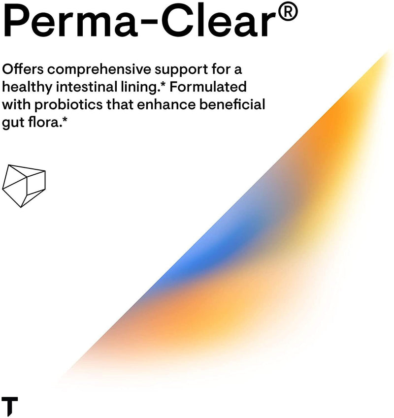 Thorne Research - Perma-Clear - Supplement for Healthy Intestinal Lining Support with L-Glutamine and Probiotics - 180 Capsules