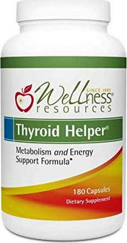 Thyroid Helper - Natural Supplement for Metabolism, Energy, Thyroid Support (180 Capsules)