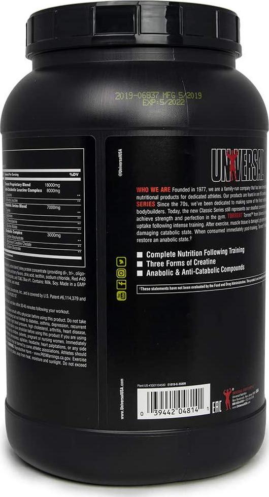 Torrent Post Workout Recovery Supplement: 52g Carbs, 20g Protein and 1.5g Fats- Cherry Berry - 3#