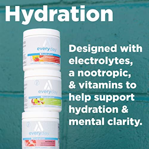 TransformHQ Hydration 42 Servings (Strawberry Lemonade) - Electrolytes, Mental Clarity, Vitamins