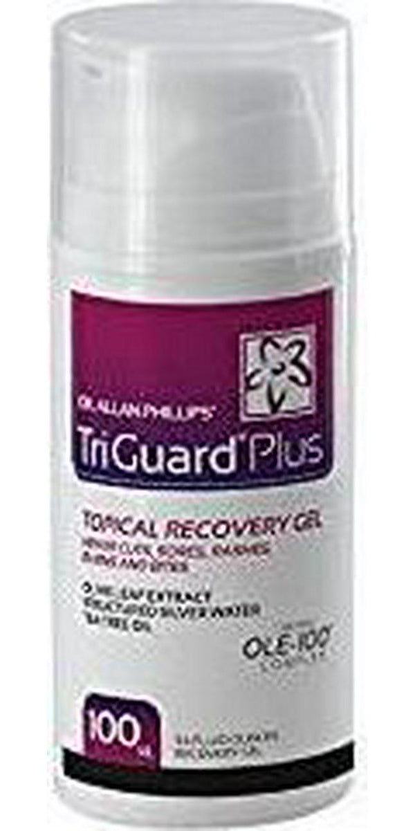 TriGuard Plus Colloidal Silver Topical Recovery Gel by Oxygen Nutrition | Natural Structured Silver Water and European Elderberry (100 ml)