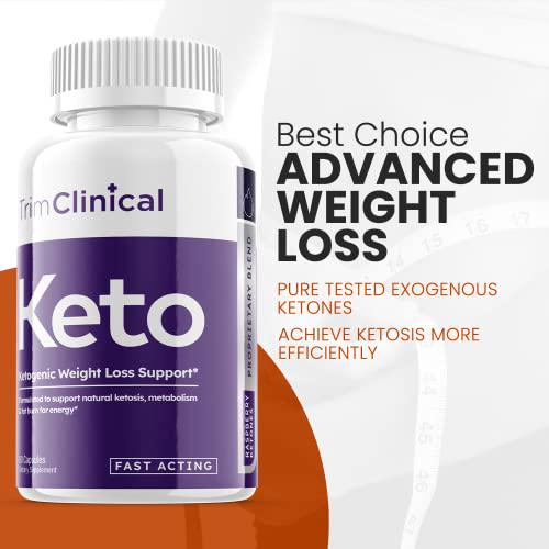 Trim Clinical Ketosis Supplement Pills (1 Pack)