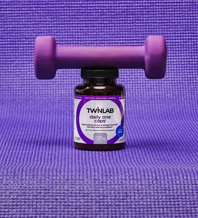 Twinlab - Daily One Caps Multivitamin and Mineral with Iron - 90 Capsules
