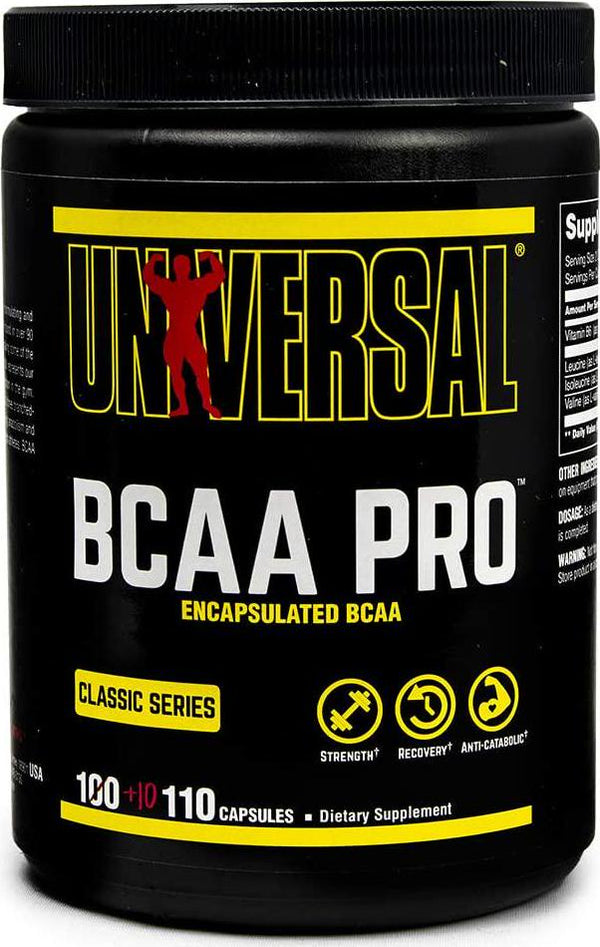 Universal Nutrition Bcaa Pro, 100 Capsules