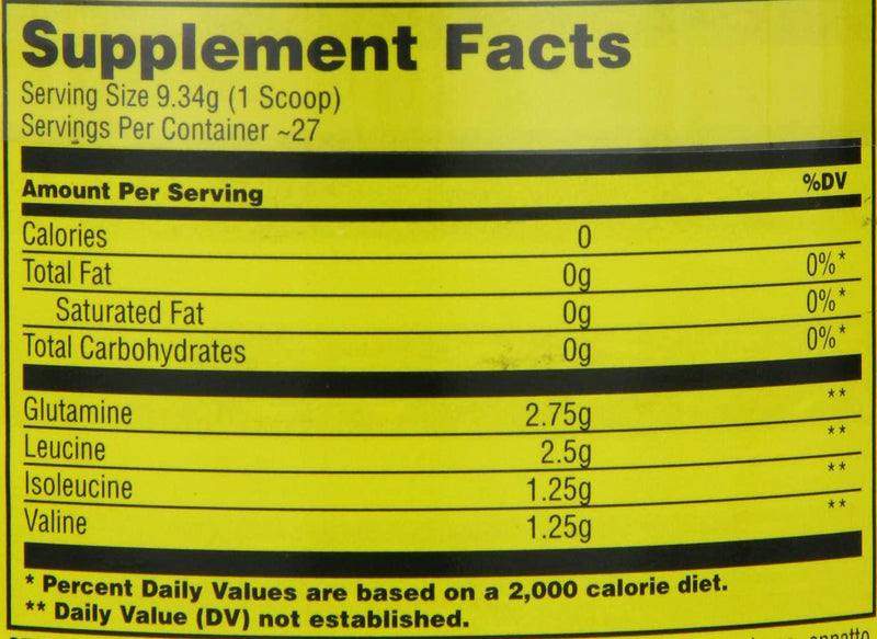 Universal Nutrition BCAA Stack, Orange, 250 g