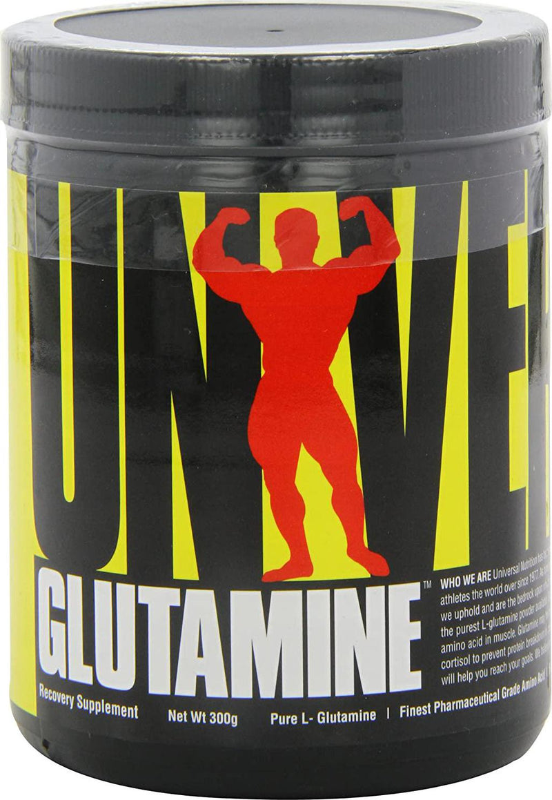 Universal Nutrition Glutamine, Recovery Supplement, 300-Gram Plastic Jars