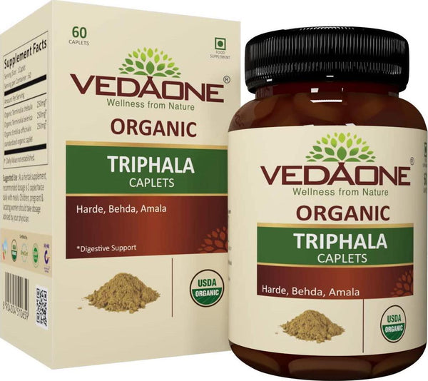 VEDAONE Organic Triphala Caplet-60 Caplets