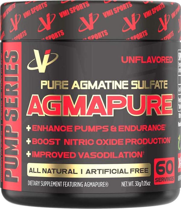 VMI Sports Agmapure Pure Agmatine Sulfate Dietary Supplement, 60 Servings, Unflavored