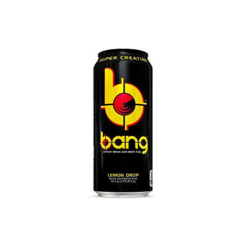 VPX Bang - Lemon Drop - 16 Fl Oz (Pack of 12)