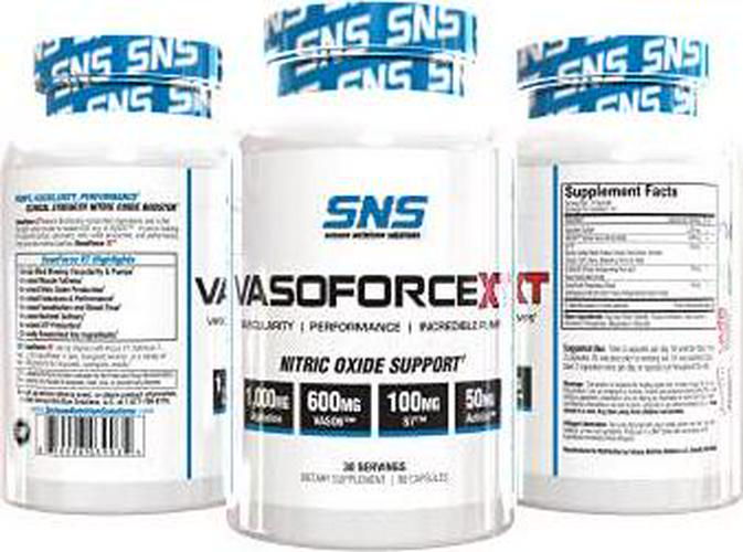VasoForce XT- Nitric Oxide Support Supplement for Pumps, Vascularity, Performance and More