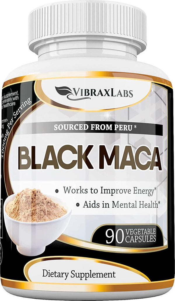 VibraxLabs Organic Black Maca
