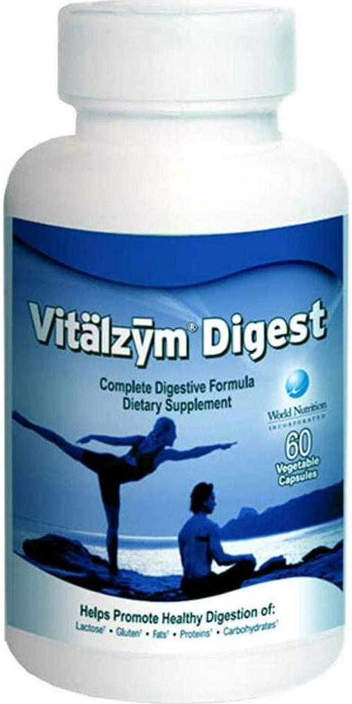 Vitälzym Digest Complete Digestive Enzymes Supplement (60 Capsules)