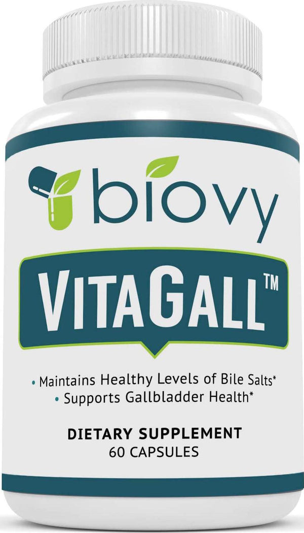 VitaGall The Best Gallbladder Health Supplement by Biovy - Natural Gallbladder Cleanse with Chanca Piedra and Artichoke Extract - Gallbladder Formula for Healthy Digestive System, Gallbladder and Liver