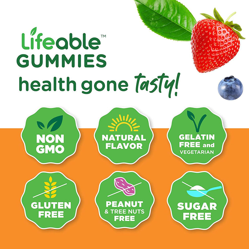 VitaWorks Sugar Free Prebiotics Fiber for Kids - 4g - Great Tasting Natural Flavored Gummy Supplement - Keto Friendly - Gluten Free, Vegetarian, GMO Free - for Gut and Digestive Health - 90 Gummies