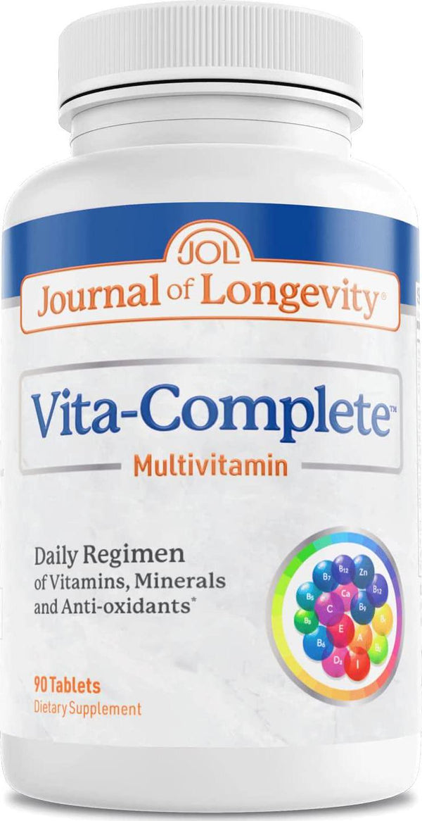 Vita-Complete Multivitamin for Adult Men and Women - Vitamin A, C, D, B Supplements - Daily Multivitamins Tablets - Best Multivitamin for Men and Women - Essential Nutrition for Good Health - (90 ct)