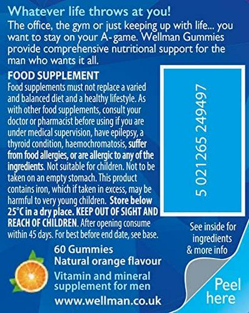 Vitabiotics Wellman Gummies