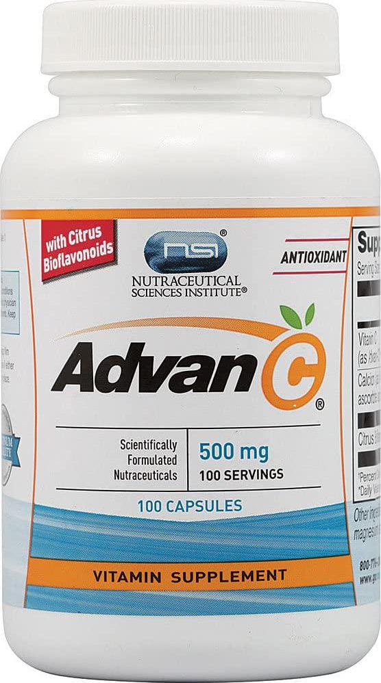 Vitacost Advan-C with Citrus Bioflavonoids - 500 mg - 100 Capsules