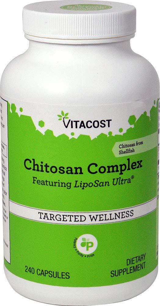 Vitacost Chitosan - 1500 mg per serving - 240 Capsules