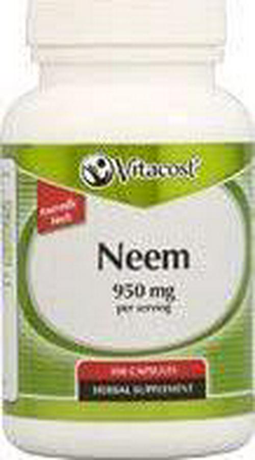 Vitacost Neem - 950 mg per serving - 100 Capsules