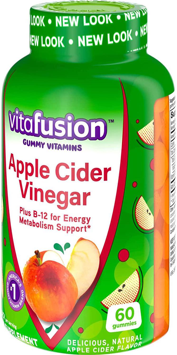 Vitafusion Apple Cider Vinegar Gummy Vitamins, 60ct